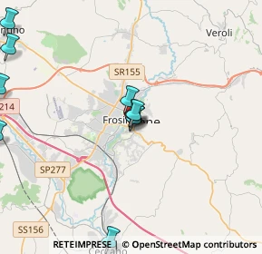 Mappa Via Alcide de Gasperi, 03100 Frosinone FR, Italia (5.09455)