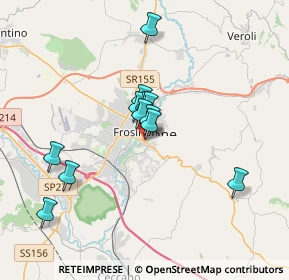 Mappa Via Alcide de Gasperi, 03100 Frosinone FR, Italia (3.015)