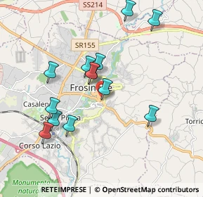 Mappa Via Maccari, 03100 Frosinone FR, Italia (1.89923)