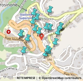 Mappa Via Maccari, 03100 Frosinone FR, Italia (0.2135)