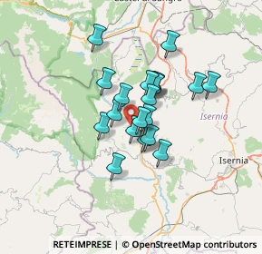 Mappa Via Capo Volturno, 86070 Rocchetta a Volturno IS, Italia (4.886)