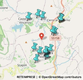 Mappa Via Capo Volturno, 86070 Rocchetta a Volturno IS, Italia (1.931)