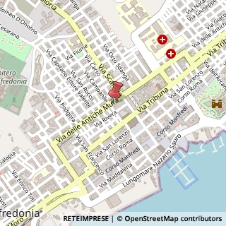 Mappa Via delle Antiche Mura, 60, 71043 Manfredonia, Foggia (Puglia)