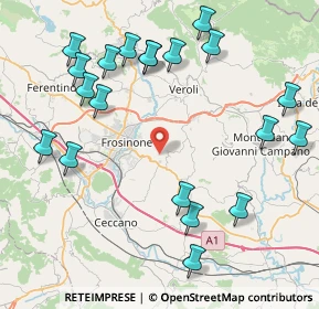 Mappa Via Forcella Nord, 03020 Torrice FR, Italia (10.421)