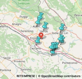 Mappa Via Forcella Nord, 03020 Torrice FR, Italia (12.97364)