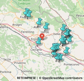 Mappa Via Forcella Nord, 03020 Torrice FR, Italia (16.4305)