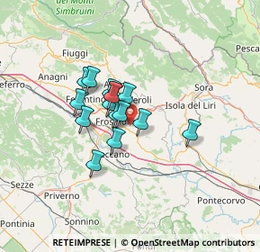 Mappa Via Forcella Nord, 03020 Torrice FR, Italia (9.31533)