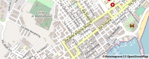 Mappa Manfredonia