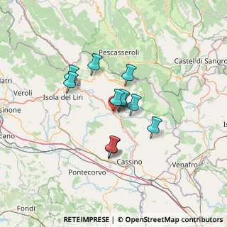 Mappa Via Lungo Melfa, 03042 Atina FR, Italia (9.98455)