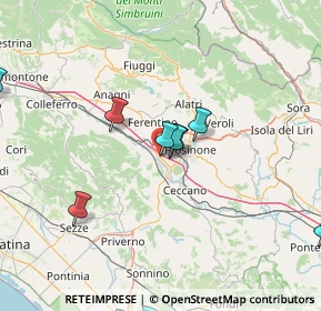 Mappa Località Polledrara, 03100 Frosinone FR, Italia (33.98056)