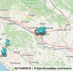 Mappa Località Polledrara, 03100 Frosinone FR, Italia (33.28571)