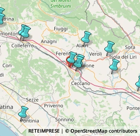 Mappa Località Polledrara, 03100 Frosinone FR, Italia (21.4025)