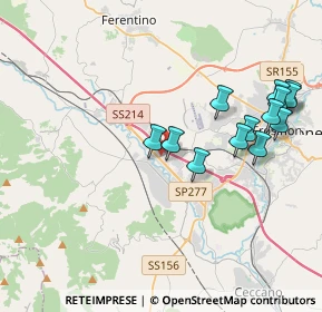 Mappa Località Polledrara, 03100 Frosinone FR, Italia (4.30385)