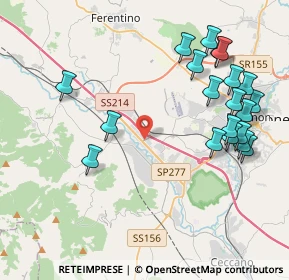 Mappa Località Polledrara, 03100 Frosinone FR, Italia (4.973)
