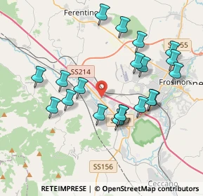 Mappa Località Polledrara, 03100 Frosinone FR, Italia (4.038)