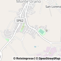 Map Monte Urano