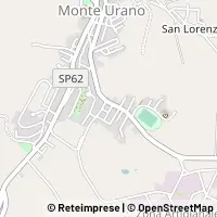 Mapa Monte Urano