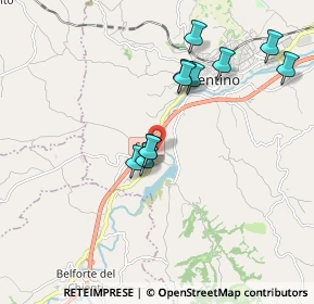 Mappa Via Carlo Alberto dalla Chiesa, 62029 Tolentino MC, Italia (1.80545)