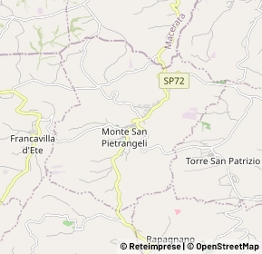 Mappa 63815 Monte San Pietrangeli FM, Italia (0.977)