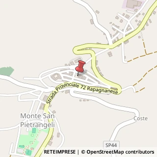 Mappa Piazza Umberto I, 19, 63815 Monte San Pietrangeli, Fermo (Marche)