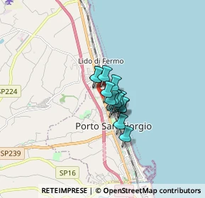Mappa Via Andrea Costa, 63822 Porto San Giorgio FM, Italia (0.78133)