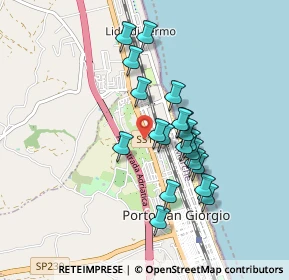 Mappa Via Andrea Costa, 63822 Porto San Giorgio FM, Italia (0.764)