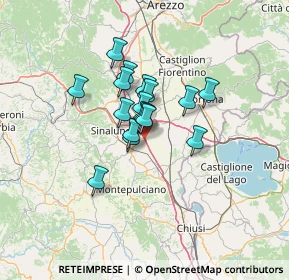 Mappa Localita' Preselle, 53049 Torrita di Siena SI, Italia (8.79706)