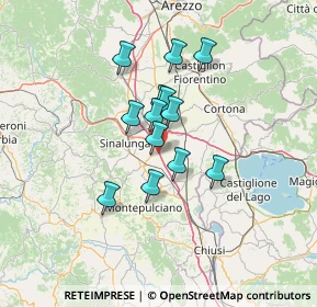 Mappa Localita' Preselle, 53049 Torrita di Siena SI, Italia (10.10538)