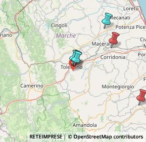 Mappa Unnamed Road, 62029 Tolentino MC, Italia (29.95167)