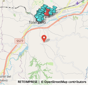 Mappa Unnamed Road, 62029 Tolentino MC, Italia (2.23)