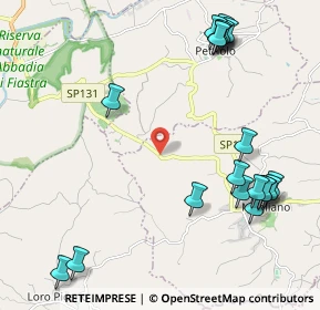 Mappa Strada Provinciale, 62010 Mogliano MC, Italia (2.7765)