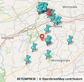 Mappa Strada Provinciale, 62010 Mogliano MC, Italia (8.5)