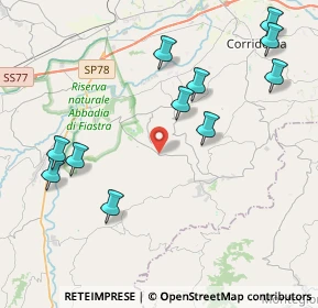 Mappa Strada Provinciale, 62010 Mogliano MC, Italia (4.85455)