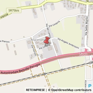 Mappa Via Attilio Ambrosini, 18, 06069 Tuoro sul Trasimeno, Perugia (Umbria)