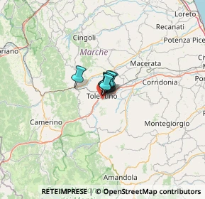 Mappa Contrada Pianciano, 62029 Tolentino MC, Italia (15.05636)