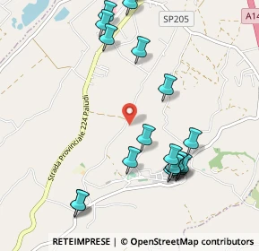 Mappa Contrada S. Pietro Orgiano, 63900 Fermo FM, Italia (1.2205)