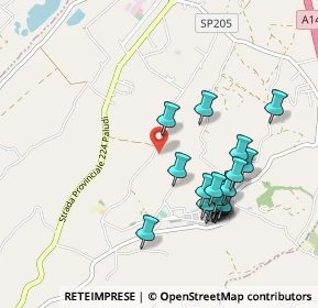 Mappa Contrada S. Pietro Orgiano, 63900 Fermo FM, Italia (0.975)