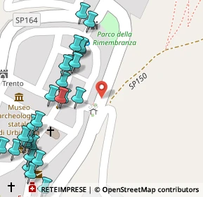 Mappa Corso Giannelli, 62010 Urbisaglia MC, Italia (0.09286)