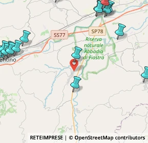 Mappa Corso Giannelli, 62010 Urbisaglia MC, Italia (6.7555)