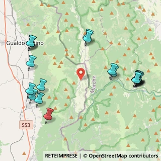 Mappa Fraz.Cellerano, 06025 Nocera Umbra PG, Italia (5.5825)