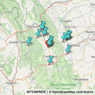 Mappa Castelraimondo, 62022 Castelraimondo MC, Italia (10.13938)