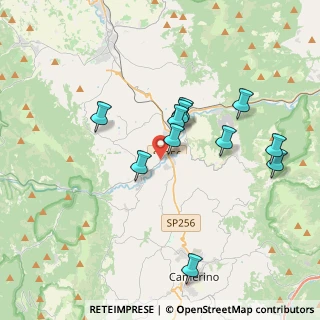 Mappa Castelraimondo, 62022 Castelraimondo MC, Italia (3.58636)