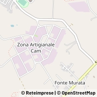 Kort Monte Urano