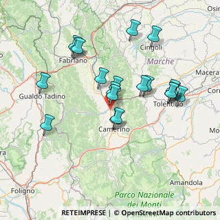 Mappa Centro Direzionale ATLAS, 62032 Camerino MC, Italia (15.1565)