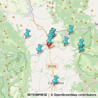 Mappa Centro Direzionale ATLAS, 62032 Camerino MC, Italia (3.47273)