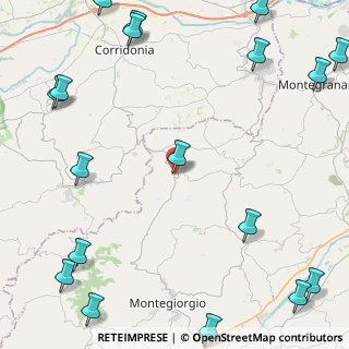Mappa Contrada SS. Crocifisso, 63816 Francavilla d'Ete FM, Italia (7.36389)