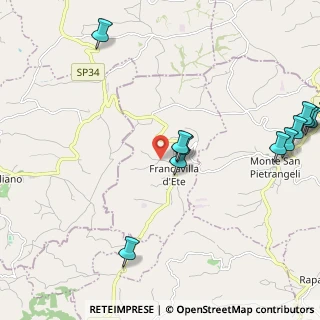 Mappa Via S. Carlo, 63816 Francavilla D'ete FM, Italia (2.79091)