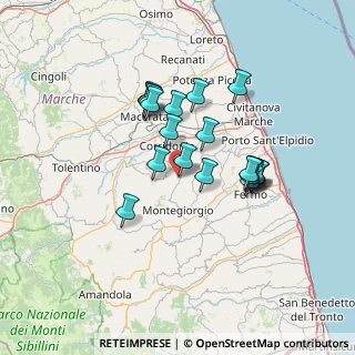 Mappa Via S. Carlo, 63816 Francavilla D'ete FM, Italia (11.842)