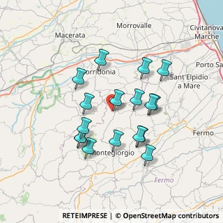 Mappa Via S. Carlo, 63816 Francavilla D'ete FM, Italia (6.59882)