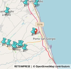 Mappa Contrada Valloscura di Capodarco, 63900 Capodarco FM, Italia (5.76364)